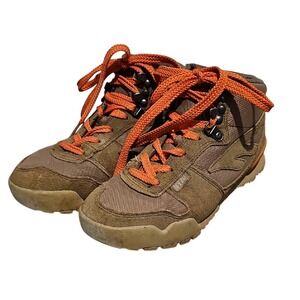 Hi-tec Womens Hiking Boot Gray Peach Size 6